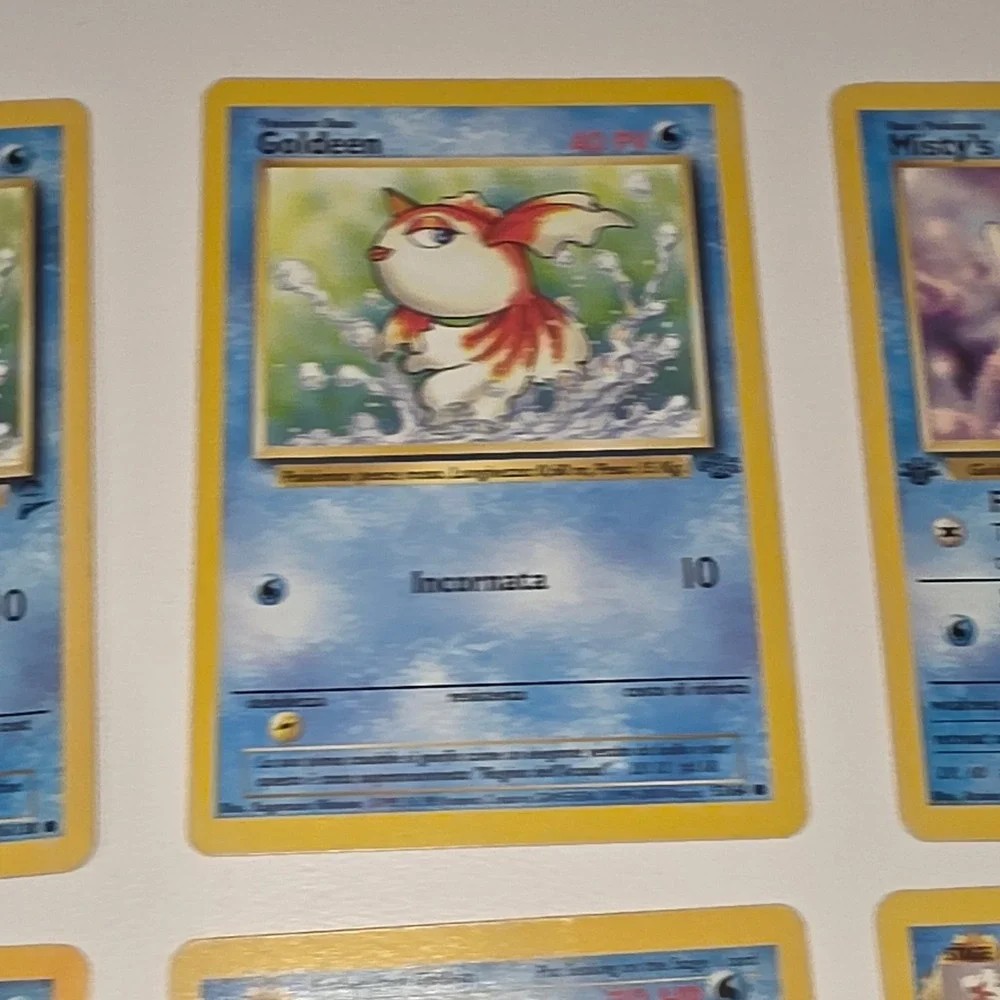 Pokemon Goldeen Seaking 6 Card Lot Misty 1st Edition e-Reader Vintage TCG